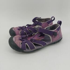 Keen Girls Purple Sandals Outdoors Gorpcore Hiking Water 5